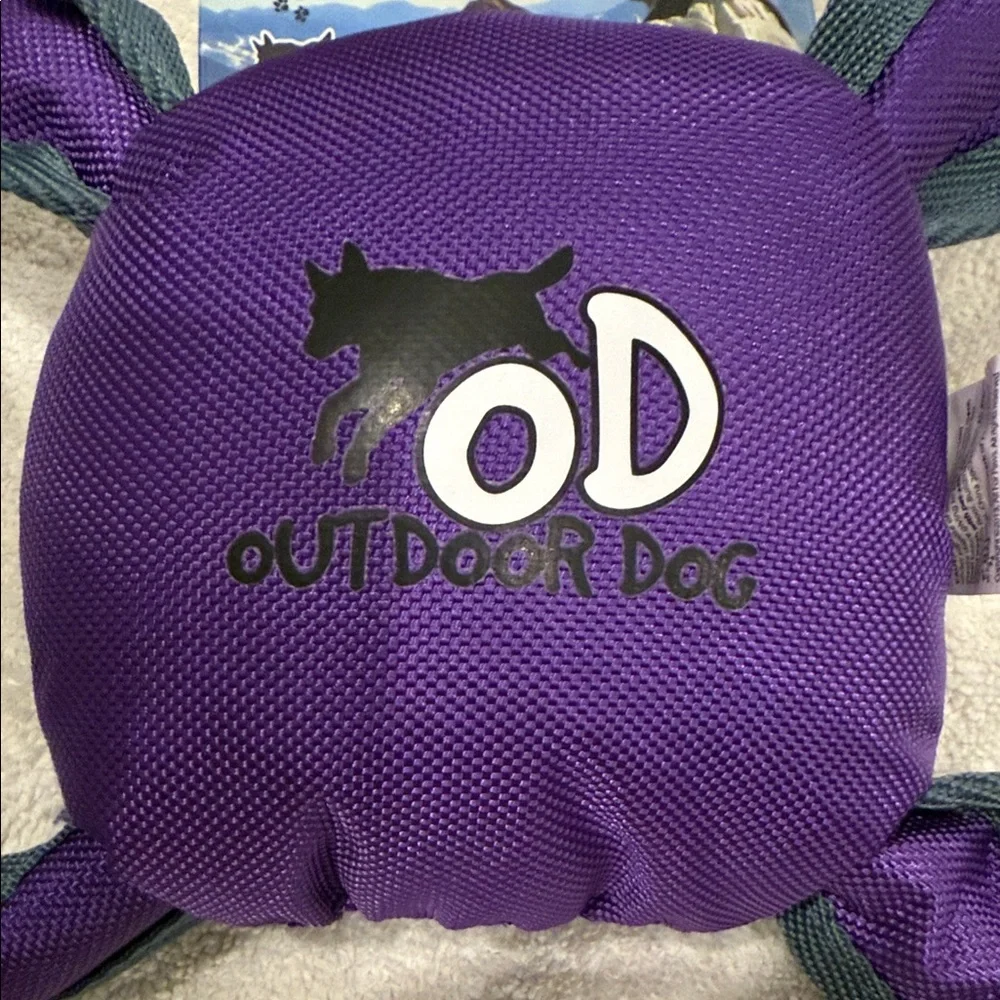 Purple Dog Toy with Treats